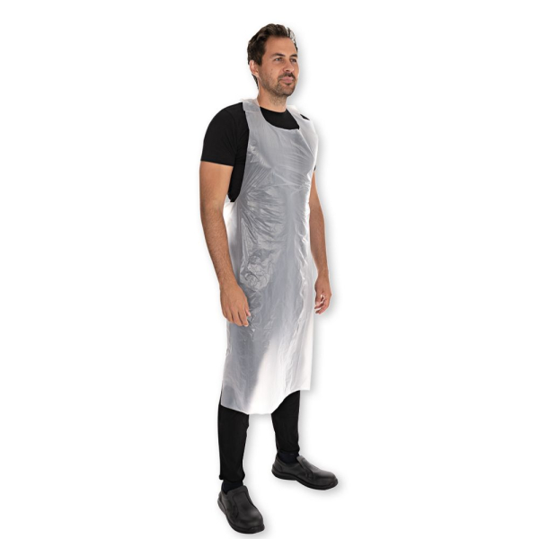 Hygonorm Einwegschürzen 12 my aus HDPE – Lebensmittelecht – 10x100 Stück