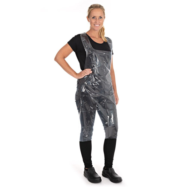 Hygostar Einwegschürzen auf Rolle 25 my LDPE Transparent – lebensmittelecht, 10x100 Stück