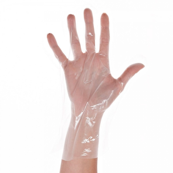 Einweghandschuhe transparent ALLFOOD CPE von HYGOSTAR - VE 2000 Stck.