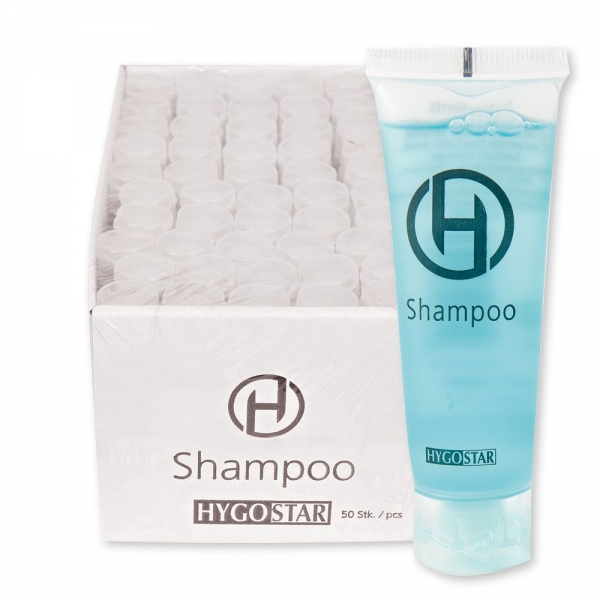 Shampoo Tube 30 ml, transparent von HYGOSTAR - VE 250 Stück