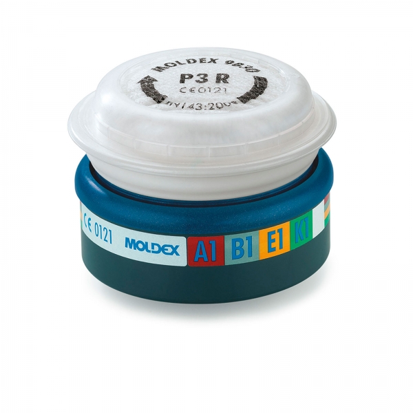 Moldex EasyLock® Kombinationsfilter A1B1E1K1P3 R 943001 – Kombinationsfilter für Serie 7000 und 9000