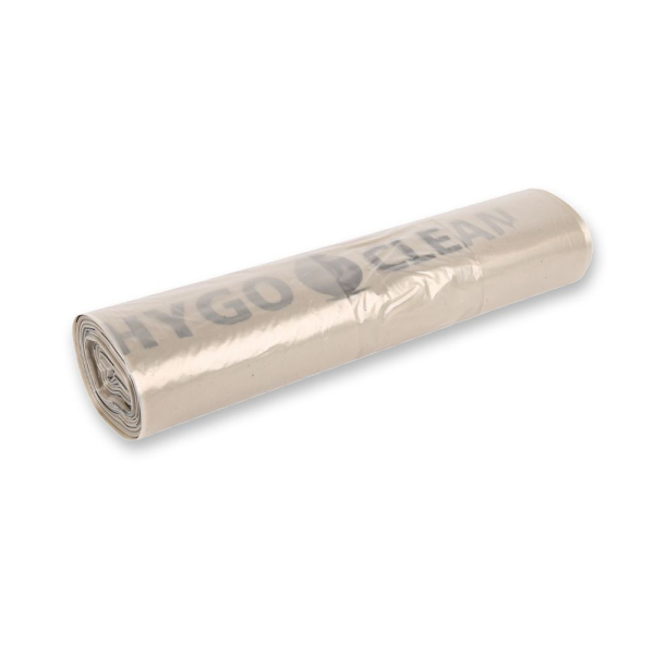 Müllsäcke Light 70 Liter aus LDPE, 575 x 1000 mm, 40 my, auf Rolle – 10x25 Stück