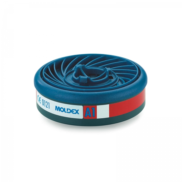 Moldex EasyLock® Gasfilter A1 910001 – Gasfilter für Serie 7000 und 9000 Masken