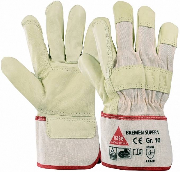 Hase Arbeitshandschuhe Bremen Super V 12 Paar