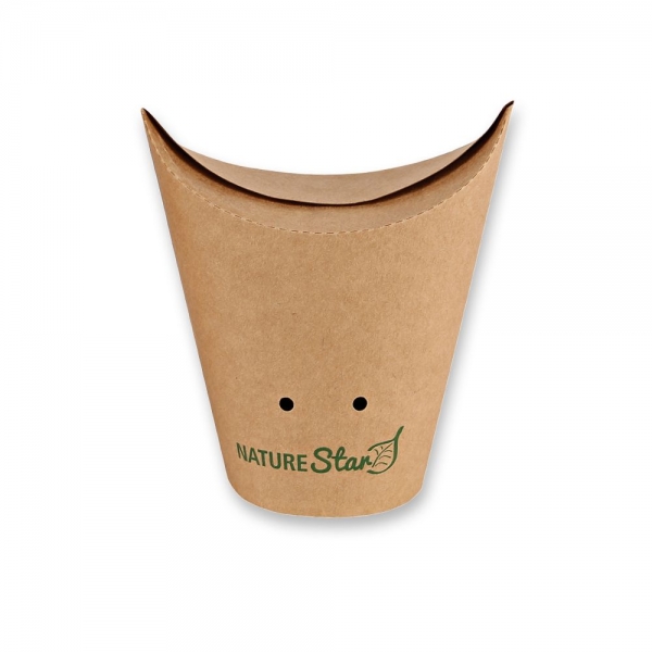 Bio Snackboxen | Kraftpapier/PE | FSC®-Mix | nachhaltige To-go Snackverpackung