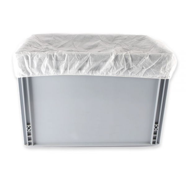 Abdeckhaube PP weiß 60 x 40 x 7,5 cm HYGOSTAR - VE