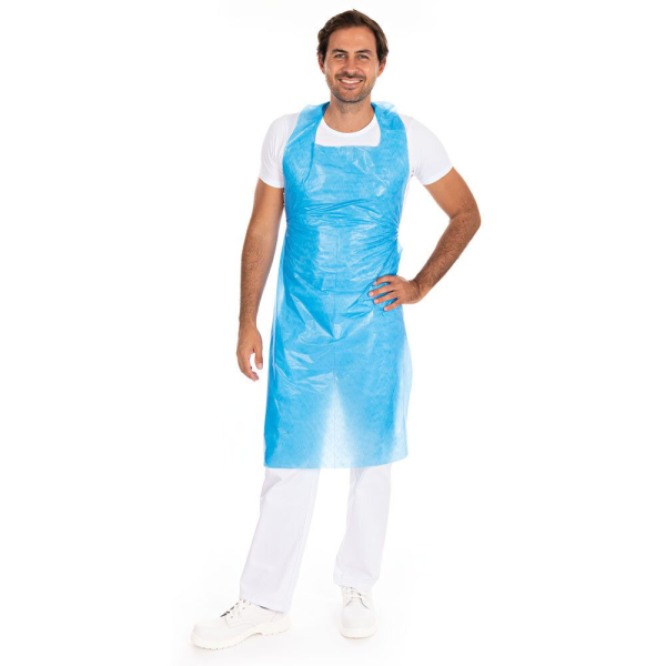 Franz Mensch Hygonorm Einwegschürzen Blau | LDPE 20 my, 10x100 Stück