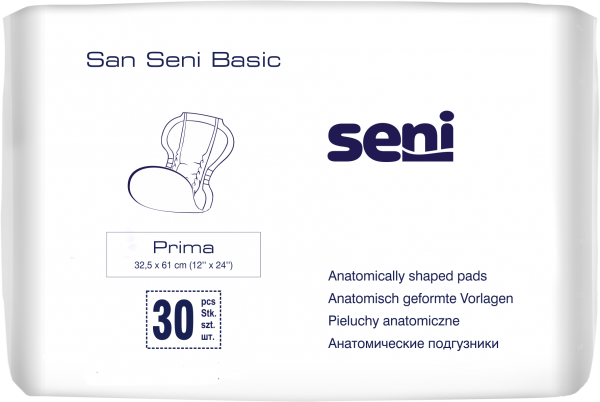 Inkontinenzvorlagen SAN SENI BASIC Prima, weiß - VE 30 Stück