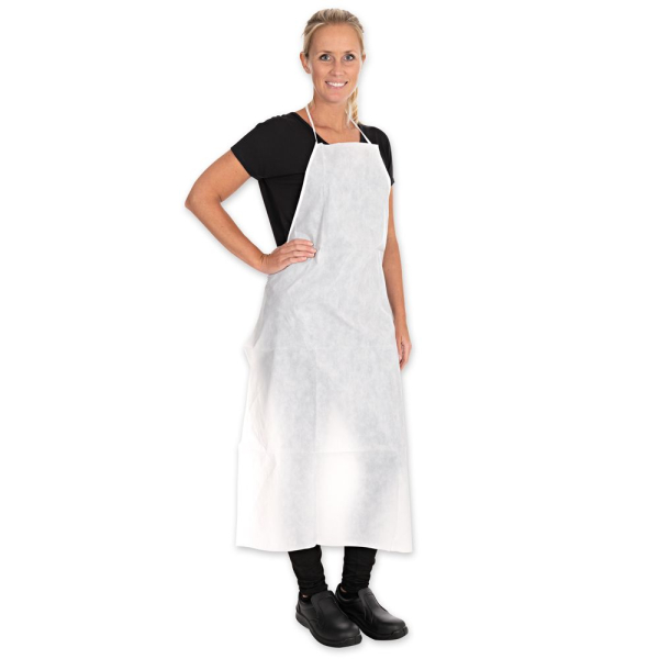 Franz Mensch Einwegschürze PP/CPE Weiß 70 cm, 5x20 Stück