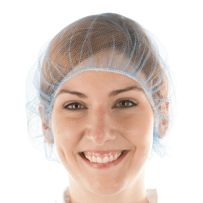 10 Unsichtbare Haarnetze – Elastischer Rand, Ca. 50 Cm, Weiß, Für Beruf & Ballett, Wiederverwendbar