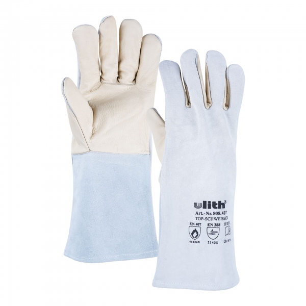 Arbeitshandschuhe aus Leder Fire Protector 120 Paar