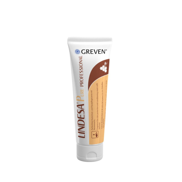LINDESA® PURE PROFESSIONAL Schutz- und Pflegecreme parfumfrei 100 ml, 1 Stück