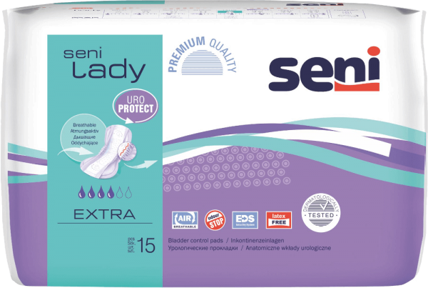 SENI LADY EXTRA Slipeinlagen für die leichte bis mittlere Inkontinenz