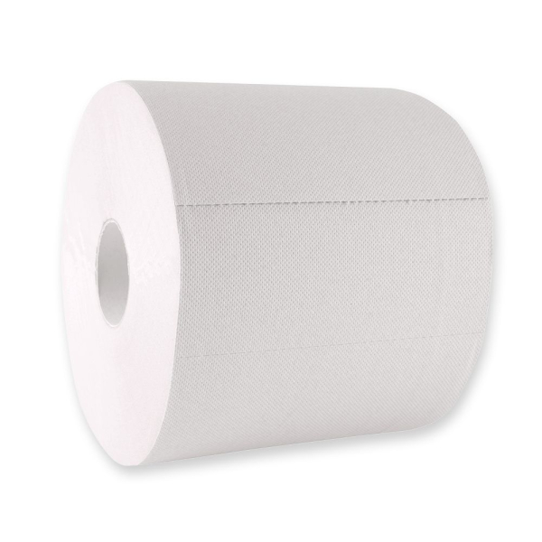 Franz Mensch Allfood Putzpapier 3-lagig aus Zellulose FSC®-Mix, 1x2 Rollen à 1000 Abrisse