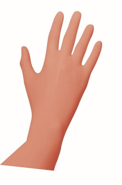 Nitril handschuhe orange puderfrei peach pearl Einweghandschuhe schwarz küche